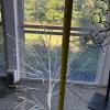 Pair of Lighted Decorative Birch Trees - 11