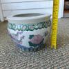 Chinese Bird and Floral Ceramic Planter - 8