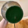 Asian-Style Enameled Cast Metal Table Lamp - 7