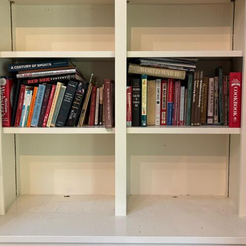 Assorted Book Lot - Sports, History, Fiction, Cookbooks and More
