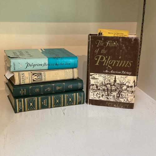 Assorted Five Piece History, Travel and Literature Book Lot