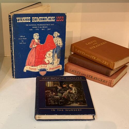Vintage Americana, Literature and Children&rsquo;s Five Piece Book Lot