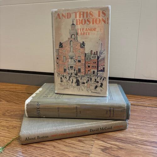 Trio of Boston History Books