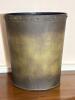 Folk Art-Style Metal Wastebasket With Rooster - 2