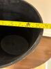 Folk Art-Style Metal Wastebasket With Rooster - 5