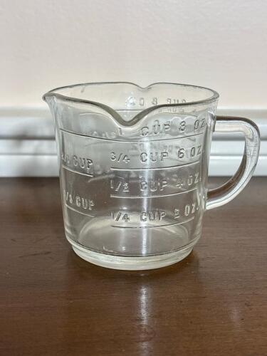 Vintage Federal Glass Measuring Cup