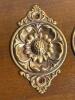 Set of Six Ornate Brass Hardware Pieces - 4