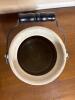 Stoneware Crock Jug With Metal Handle - 3
