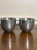 Pair of Stieff Pewter Jefferson Cups with Monogram - 7