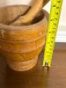 Wooden Mortar and Pestle With Large Spoon - 3