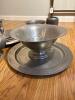 Pewter Tableware Pieces in Traditional Style - 2