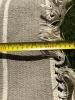 61"x91" Striped Flatweave Rug With Fringe - 4