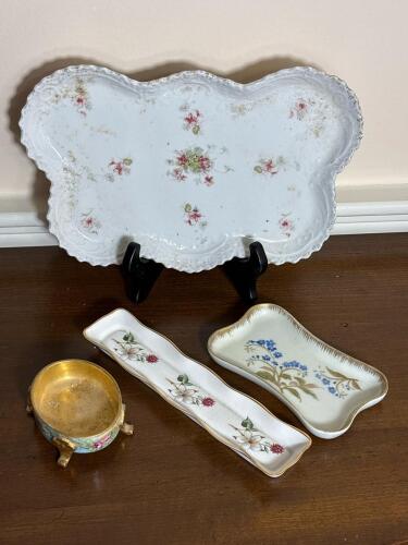 Assorted Porcelain and Bone China Dishes