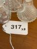 Pressed Glass Cruet and Perfume Bottles - 11