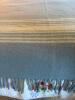 L.L.Bean Pendleton Blue Striped Wool Blanket - 2