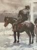 Framed Western Scene Print - 4