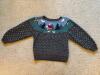 Deans of Scotland Wool Sweater with Farm Animal Motif