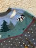 Deans of Scotland Wool Sweater with Farm Animal Motif - 4