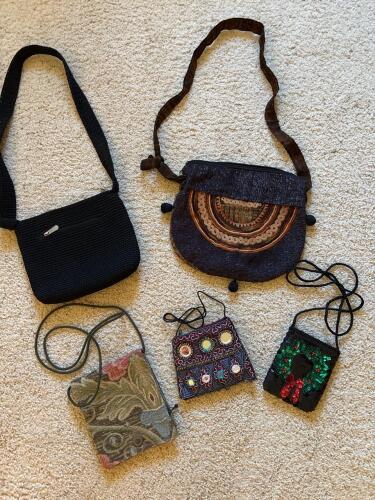 Assorted Women's Handbags and Crossbody Purses
