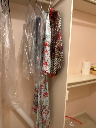 Silk Kimono Robe, Bomber Jacket, and Patterned Scarves