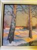 Oil Painting, Winter Landscape - 2