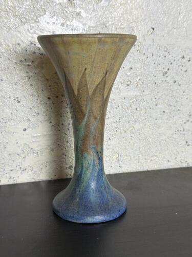 Art Pottery Trumpet Vase