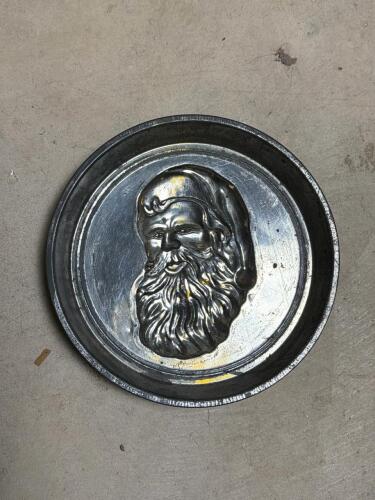 Santa Claus Embossed Metal Baking Mold