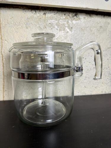 Vintage PYREX Glass Coffee Percolator