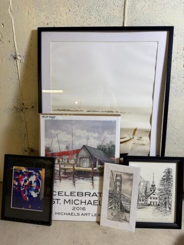 Assortment of Framed Prints