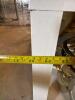 Plastic Utility Shelves with Kitchenware Lot - 5