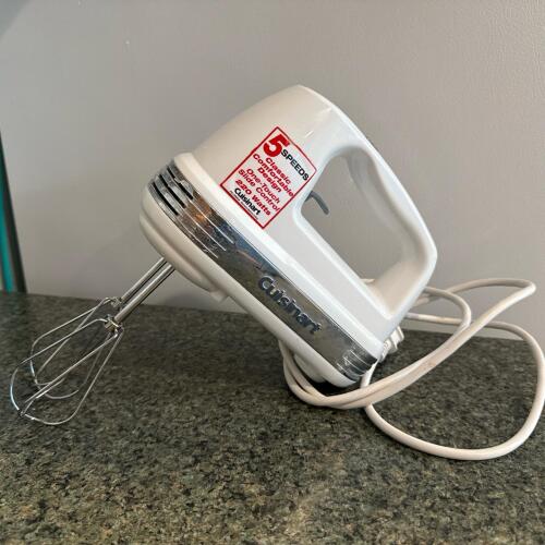 Cuisinart Hand Mixer 5-Speed White