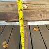 Rustic Wooden Bench in Primitive Style - 7