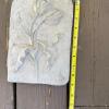 Decorative Concrete Tulip Plaque and Large Wooden Painted lobster buoy - 4