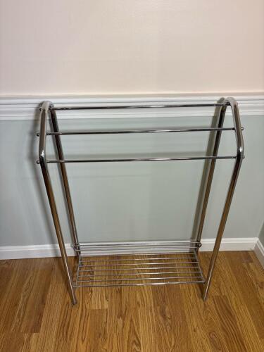 Metal Freestanding Rack or Towel Stand