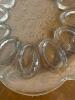 Pressed Glass Deviled Egg Platter - 2