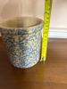 Robinson Ransbottom Pottery Stoneware High Jar Spongeware - 5