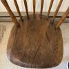 Windsor-Style Wooden Chair, Turned Legs and Spindle Back - 2