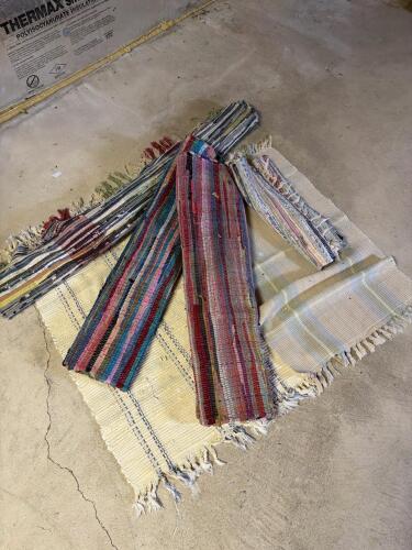 Rag Rugs in Multicolor and Plaid Patterns