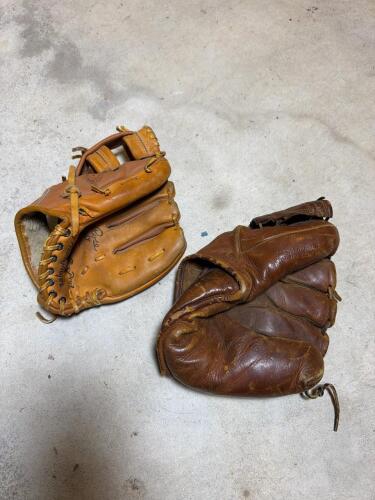 Vintage MacGregor Pete Rose Model G23T Baseball Gloves