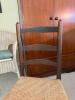 Rustic Ladder-Back Chair With Woven Seat - 3