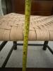 Rustic Ladder-Back Chair With Woven Seat - 7