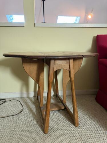Vintage Drop-Leaf Gateleg Table