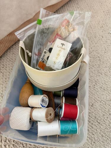 Assorted Vintage Sewing Supplies and Notions