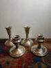 Weighted Sterling Silver Candlesticks