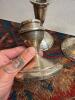 Weighted Sterling Silver Candlesticks - 2