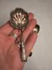 Sterling Silver Serving Spoons, Scallop and Pierced Motif - 2