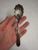 Sterling Silver Serving Spoons, Scallop and Pierced Motif - 4