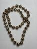 Cloisonn&eacute; Bead Necklace With Floral Motif