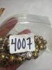 Cloisonn&eacute; Bead Necklace With Floral Motif - 7