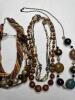 Assorted Beaded Necklaces With Mixed Materials - 2